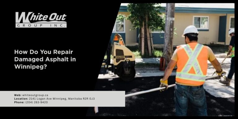 How Do You Repair Damaged Asphalt in Winnipeg