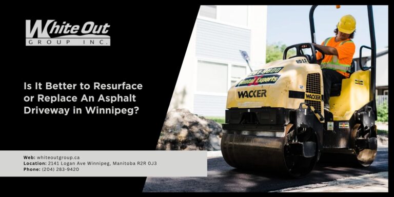 Is It Better to Resurface or Replace An Asphalt Driveway in Winnipeg